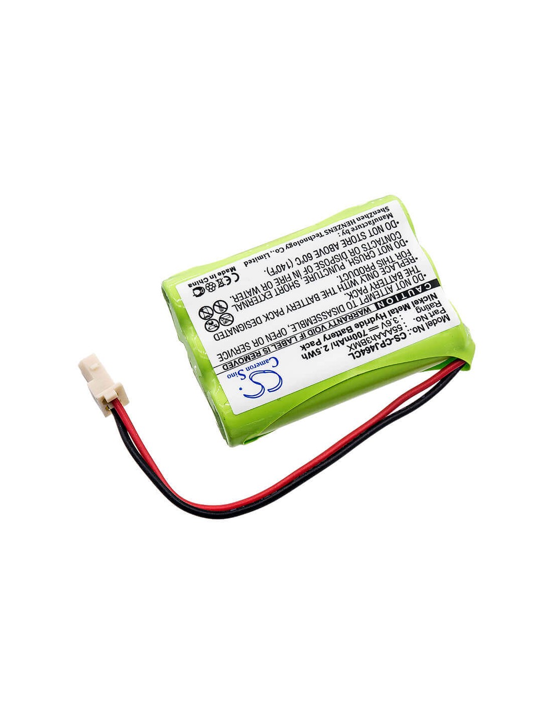 Battery for Dualphone, Rtx3045 Voip-skype 3.6V, 700mAh - 2.52Wh