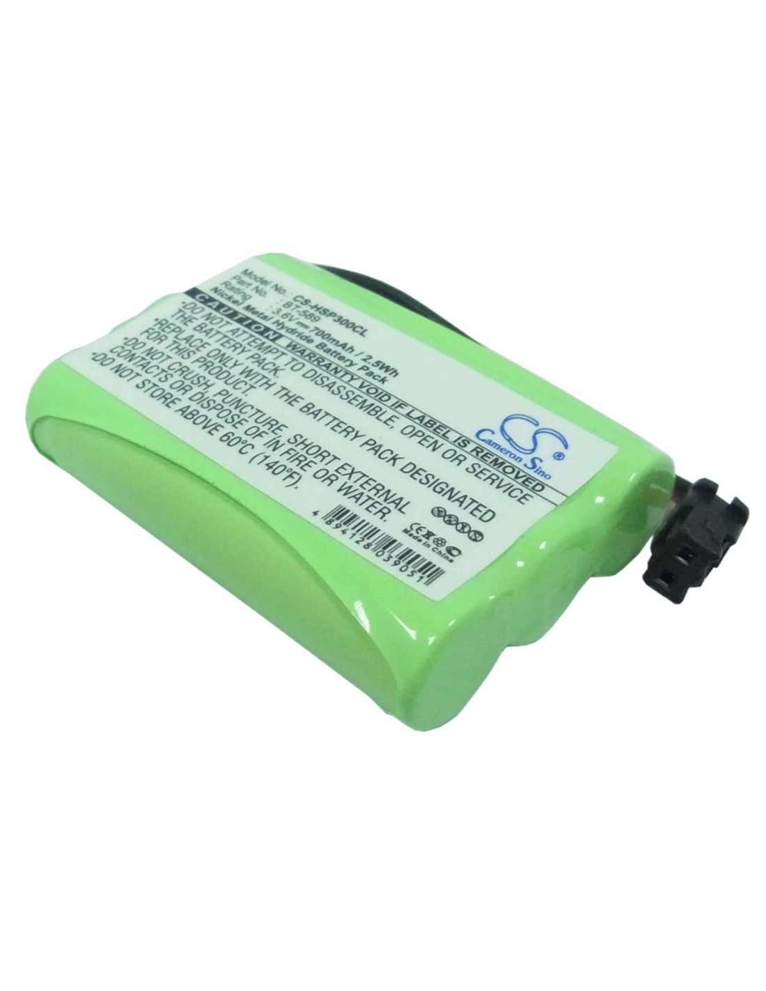Battery for Hagenuk, Sl30080, Wp 300x 3.6V, 700mAh - 2.52Wh
