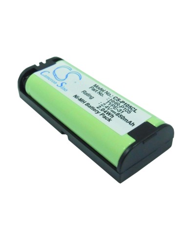 Battery for Panasonic, 91aaalh2bxz, Kx242, Kx-242, Kx2420, 2.4V, 850mAh - 2.04Wh