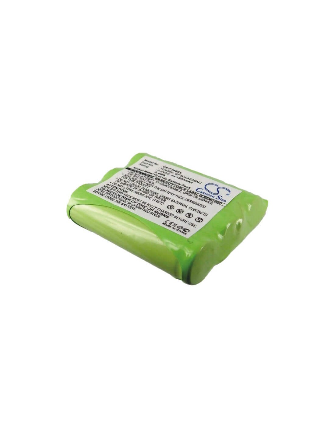 Battery for Gp, Gp50aas3bmj 3.6V, 1500mAh - 5.40Wh