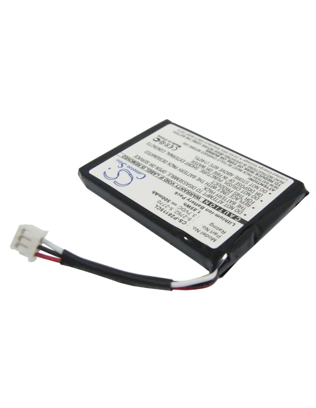 Battery for Philips, Id 555, Mc-163-500 3.7V, 500mAh - 1.85Wh