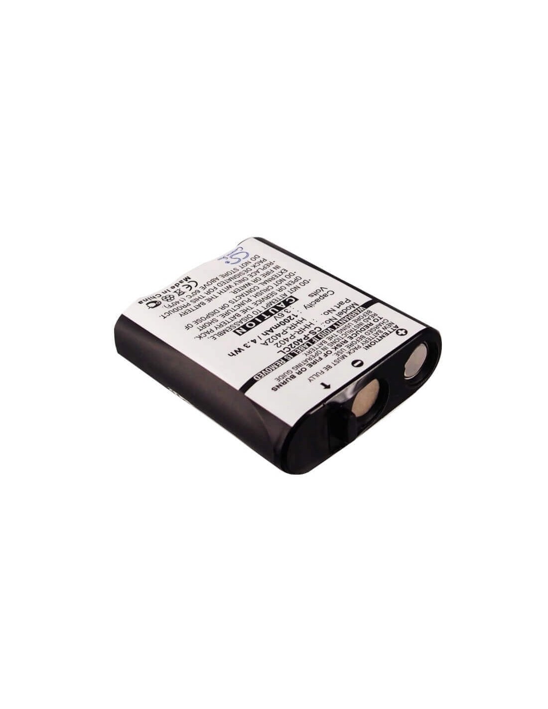 Battery for Radio Shack, 23-965, 43-9002, 43-9003, 3.6V, 1200mAh - 4.32Wh