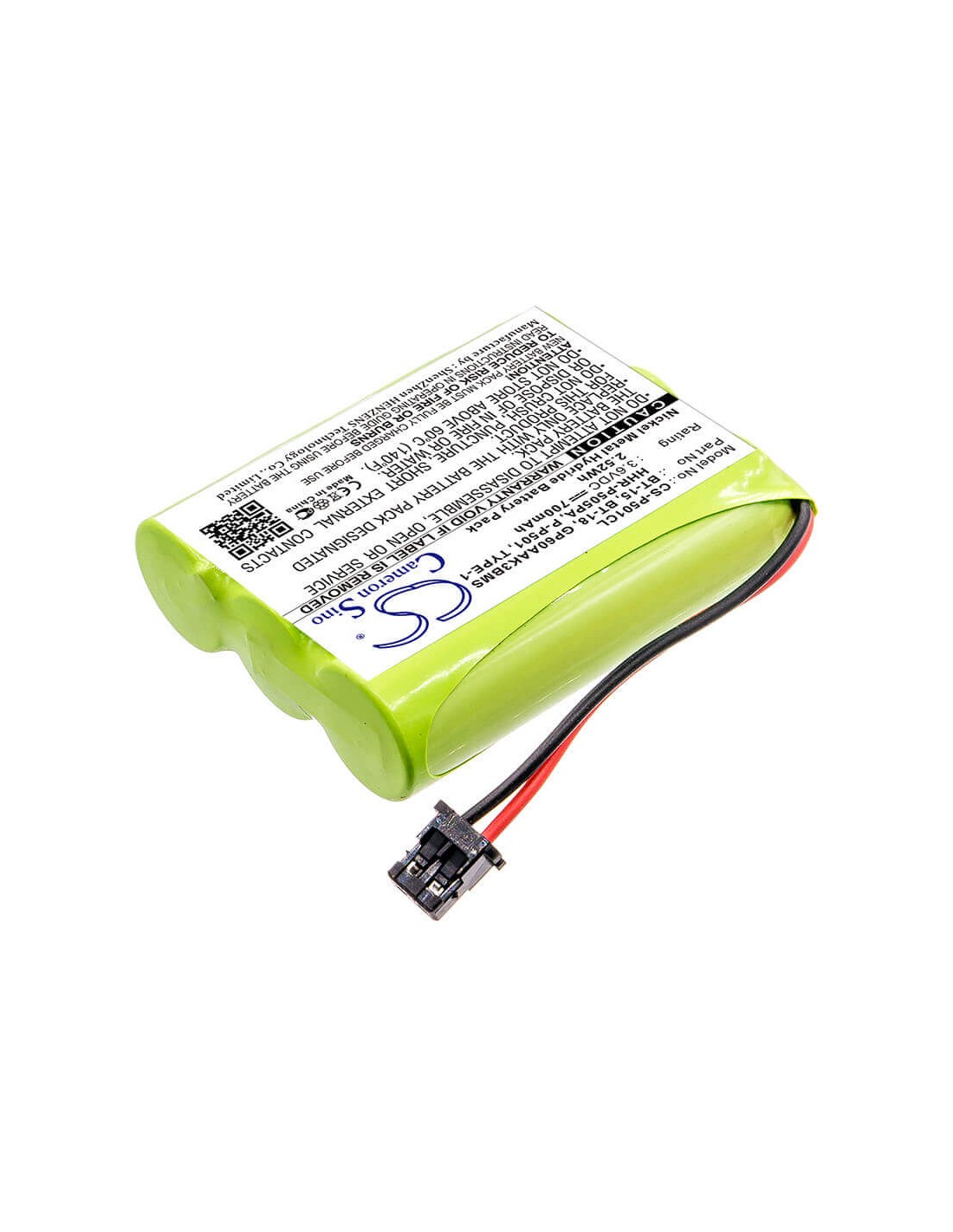 Battery for Memorex, Ybt3n800mah 3.6V, 700mAh - 2.52Wh