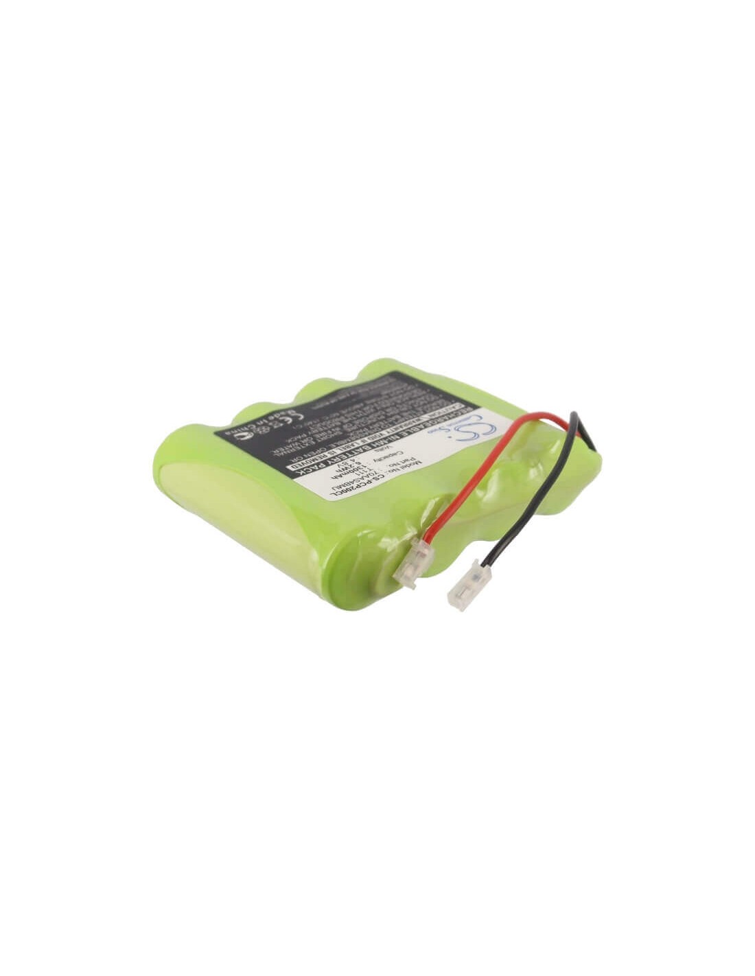 Battery for Cobra, Cp200, Cp200s 4.8V, 1300mAh - 6.24Wh