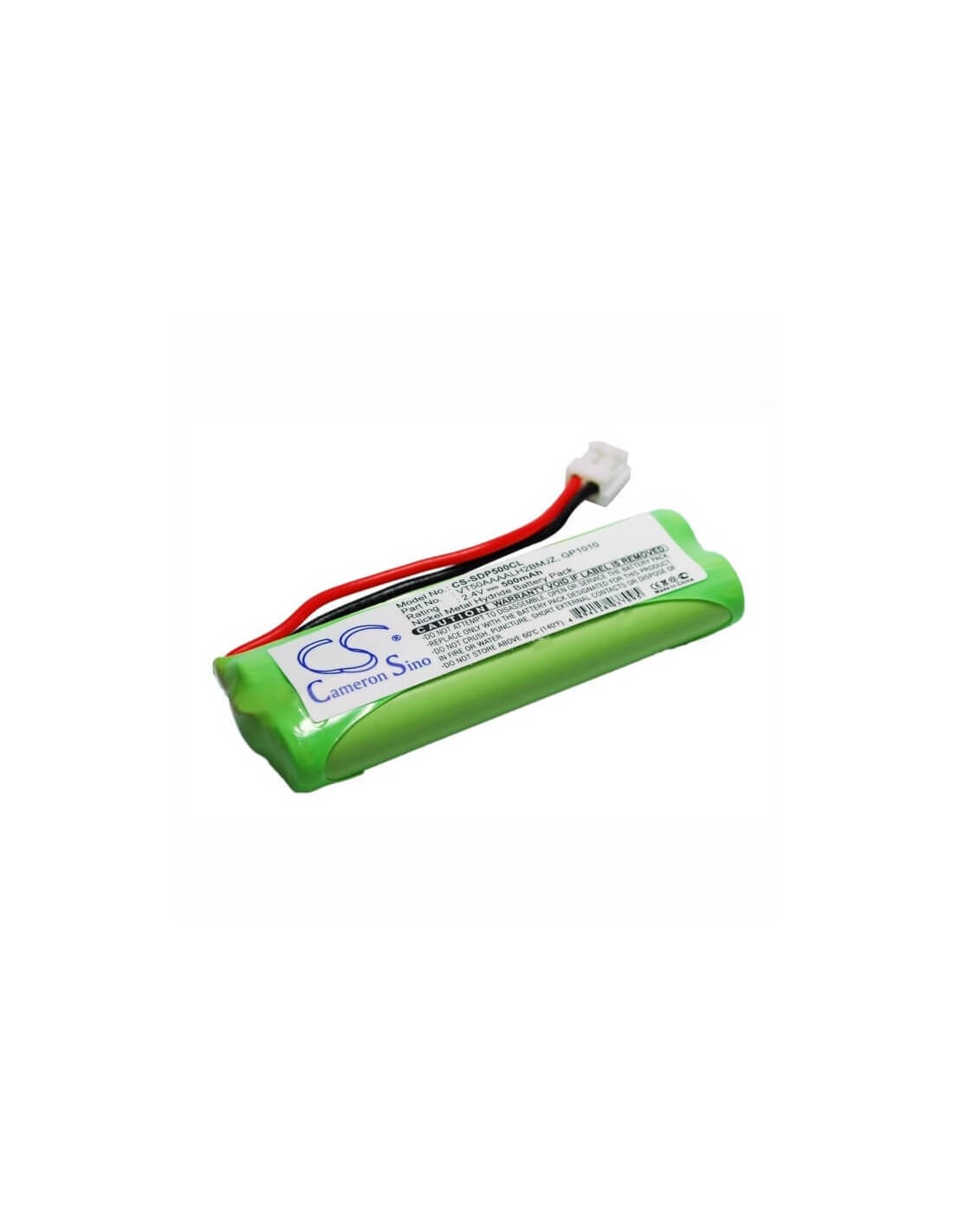 Battery for Audioline, Monza 480, Swissvoice, Dp500, 2.4V, 500mAh - 1.20Wh