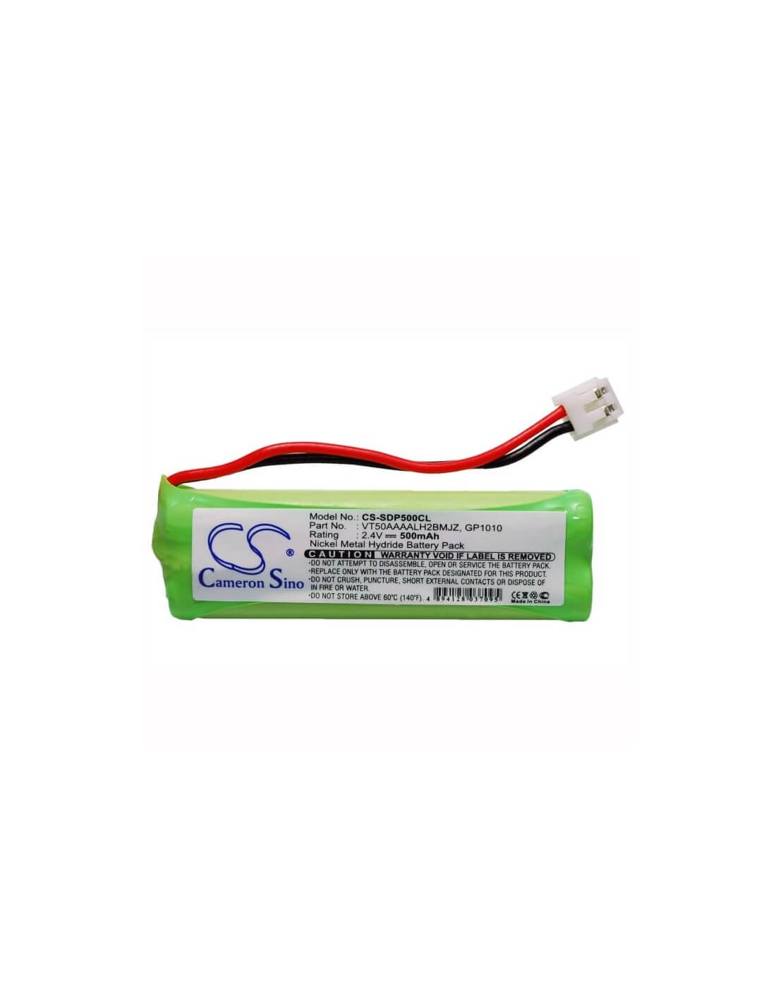 Battery for Audioline, Monza 480, Swissvoice, Dp500, 2.4V, 500mAh - 1.20Wh