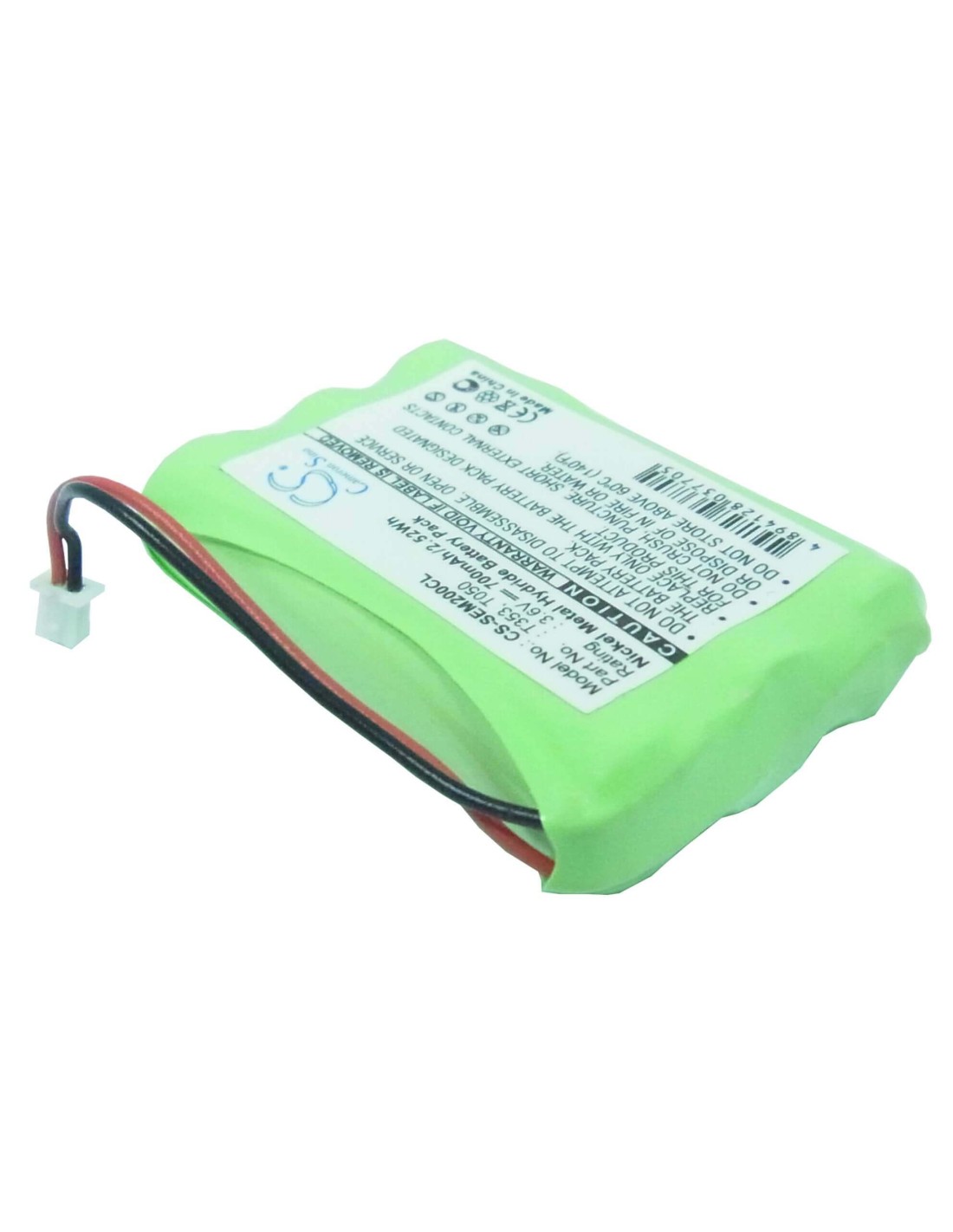 Battery for Nortel, Mc901 3.6V, 700mAh - 2.52Wh