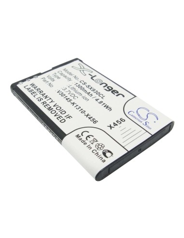 Battery for Siemens, Gigaset Sl930, Gigaset Sl930a 3.7V, 1300mAh - 4.81Wh