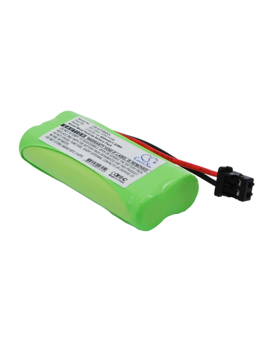 Battery for Uniden, Dcx100, Dect 1060, Dect 2.4V, 800mAh - 1.92Wh