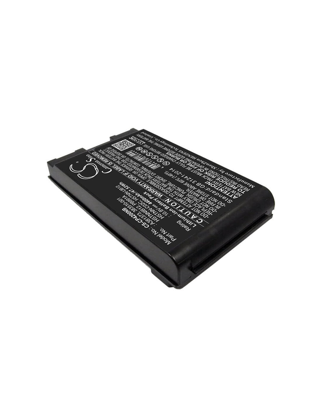 Black Battery for HP Business Notebook NC4400, Business Notebook TC4200, Business Notebook TC4400 10.8V, 4400mAh - 47.52Wh