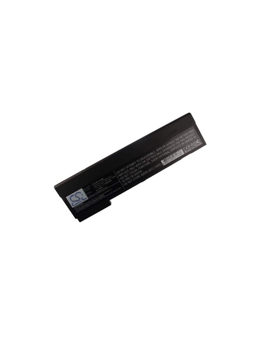Black Battery for HP EliteBook 2170p 11.1V, 3700mAh - 41.07Wh