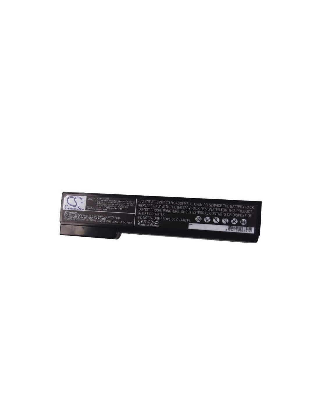 Black Battery for HP EliteBook 8460p, 6360t Mobile Thin Client, EliteBook 8460w 10.8V, 4400mAh - 47.52Wh