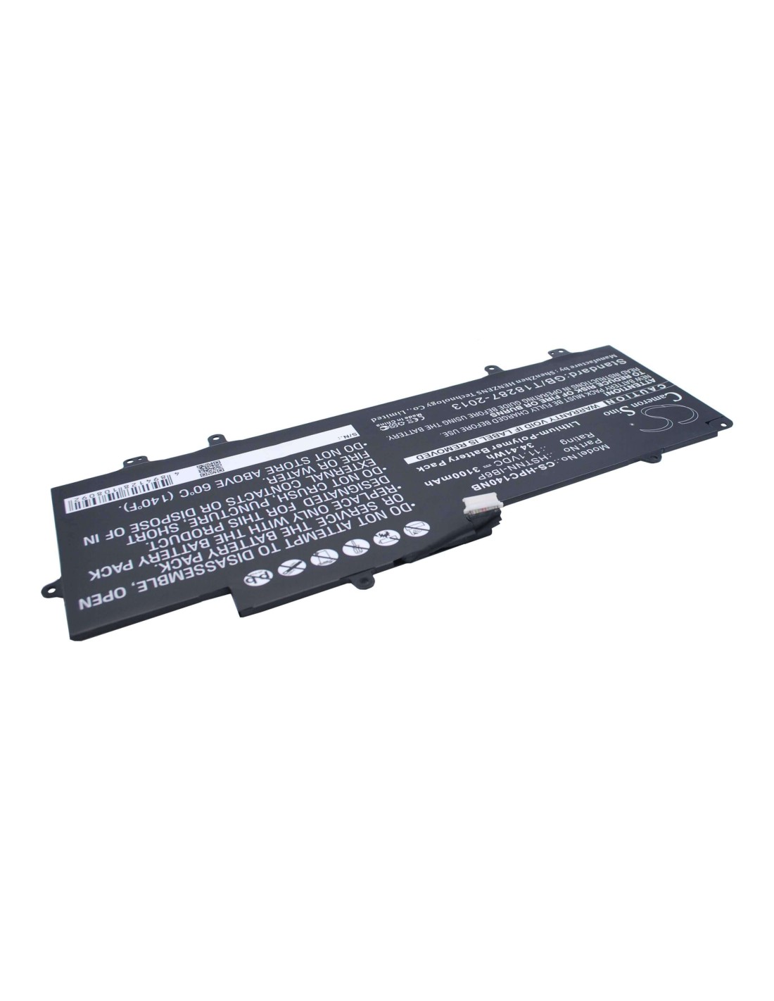 Black Battery for HP Chromebook 14-X, Chromebook 14-Q, Chromebook 14-X013DX 11.1V, 3100mAh - 34.41Wh
