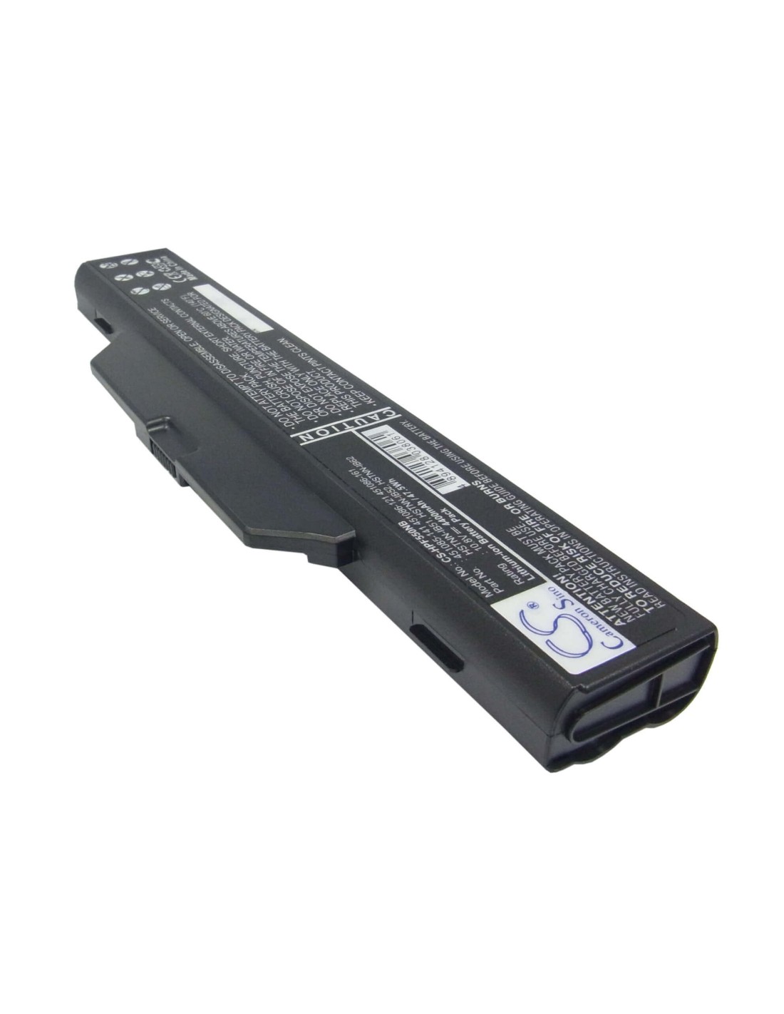 Black Battery for HP 550, Business Notebook 6720s, Business Notebook 6720s/CT 10.8V, 4400mAh - 47.52Wh