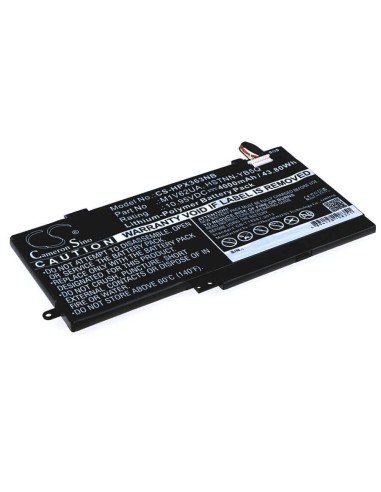 Black Battery for HP Envy X360, Pavilion X360, Pavilion X360 13 10.95V, 4000mAh - 43.80Wh