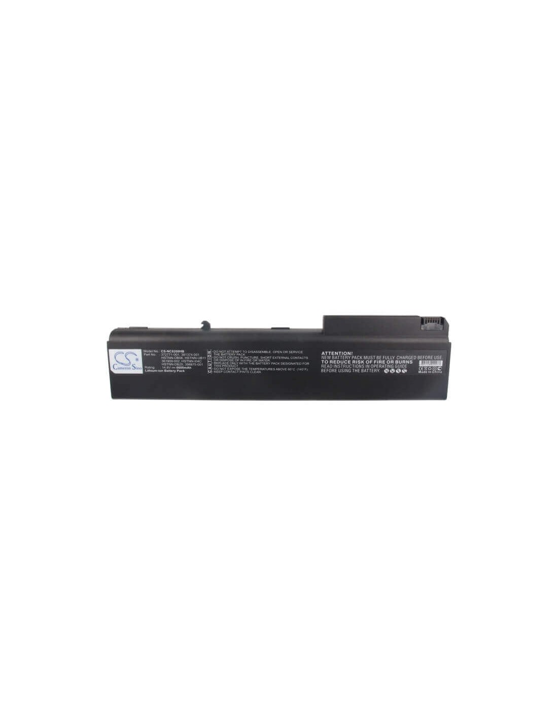 Black Battery for HP Business Notebook 8700, Business Notebook nw8440 Mobile Workstation, Business Notebook 8510w Mobile Worksta
