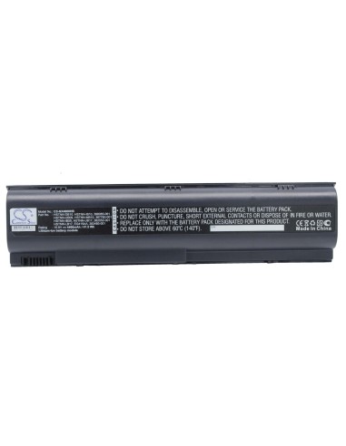 Black Battery for HP Pavilion ZE2000-PM342AV, Pavilion dv1635la, Pavilion ZE2015EA-PS722EA 10.8V, 4400mAh - 47.52Wh