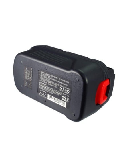 18.0V Batterie pour BLACK ET DECKER GKC1817 3000mAh Ni-MH