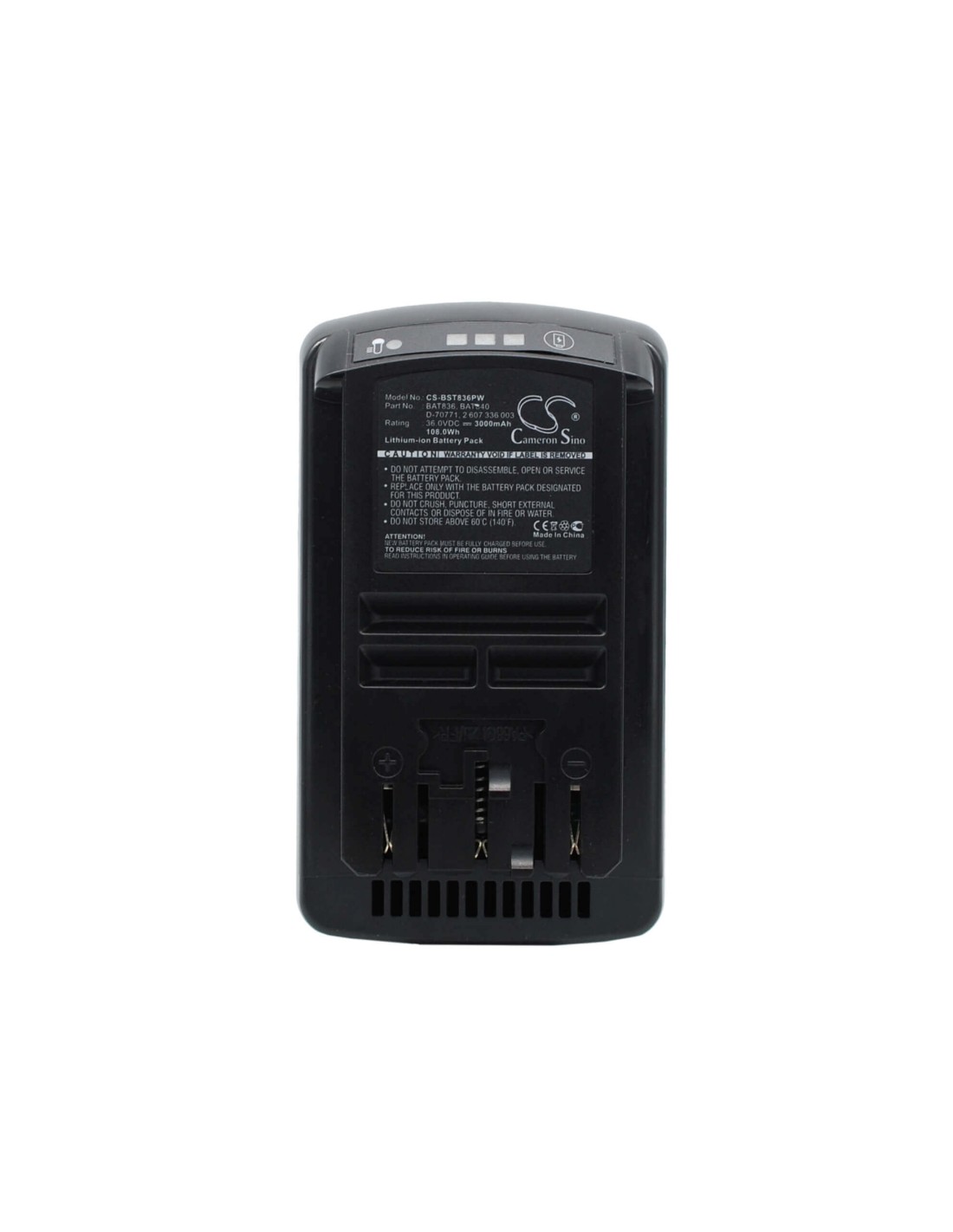 Battery for Bosch 11536c, 11536c-1, 11536c-2 36V, 3000mAh - 108.00Wh