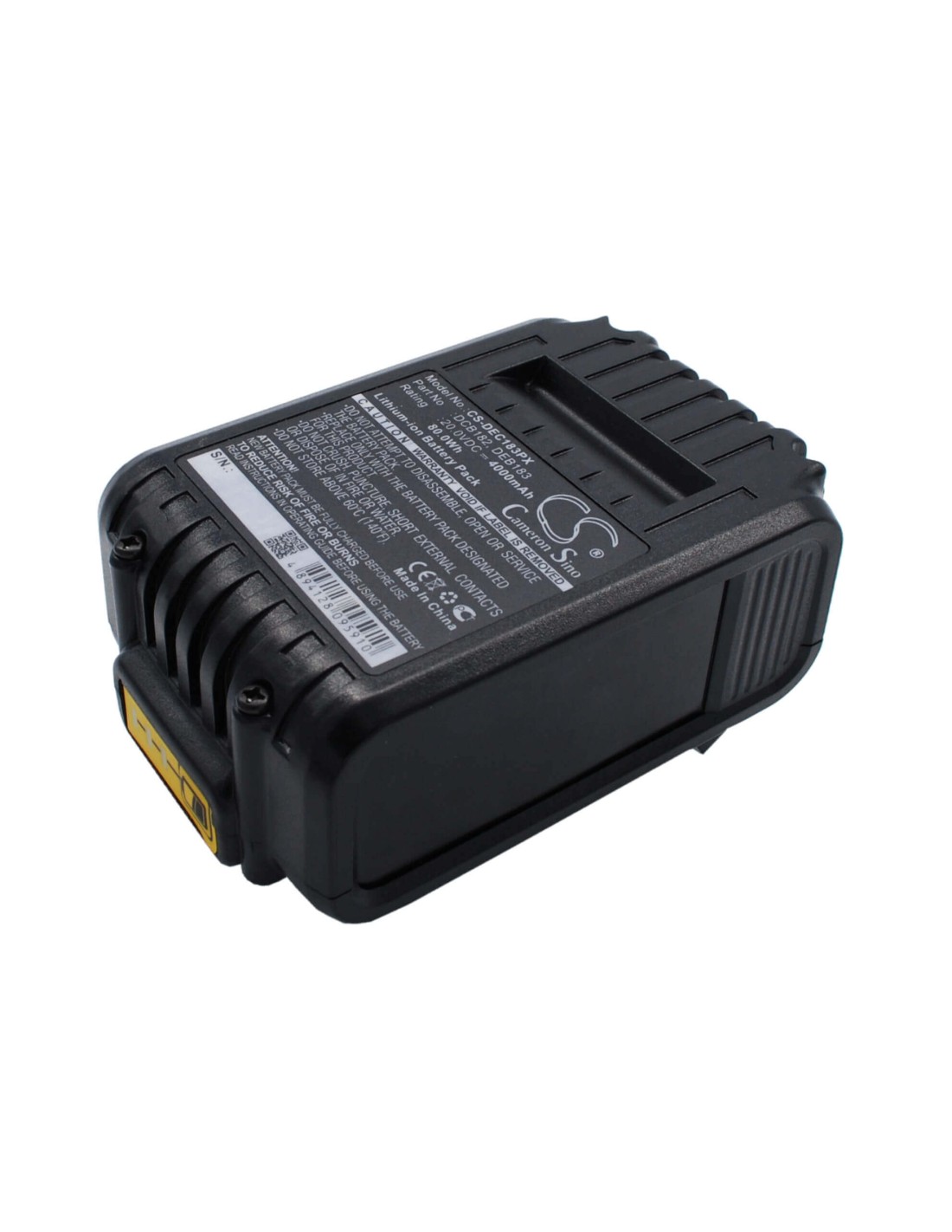 Battery for Dewalt Dcd740, Dcd740b, Dcd780 20V, 4000mAh - 80.00Wh