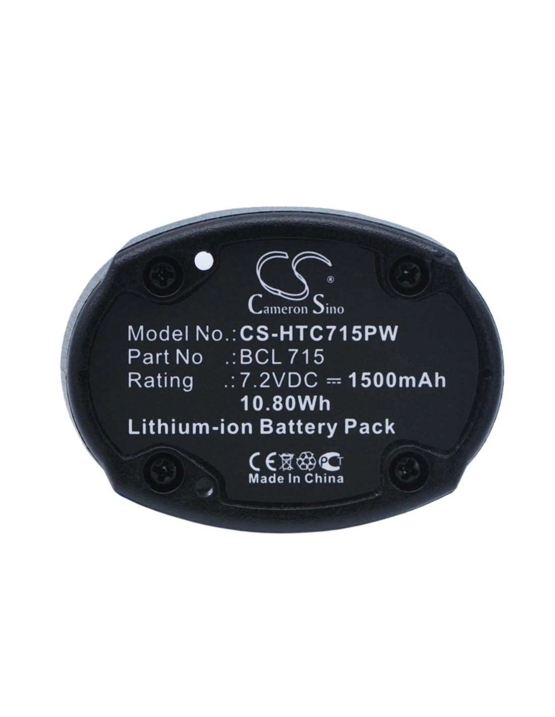 Battery for Hitachi Wh7dl 7.2V, 1500mAh - 10.80Wh
