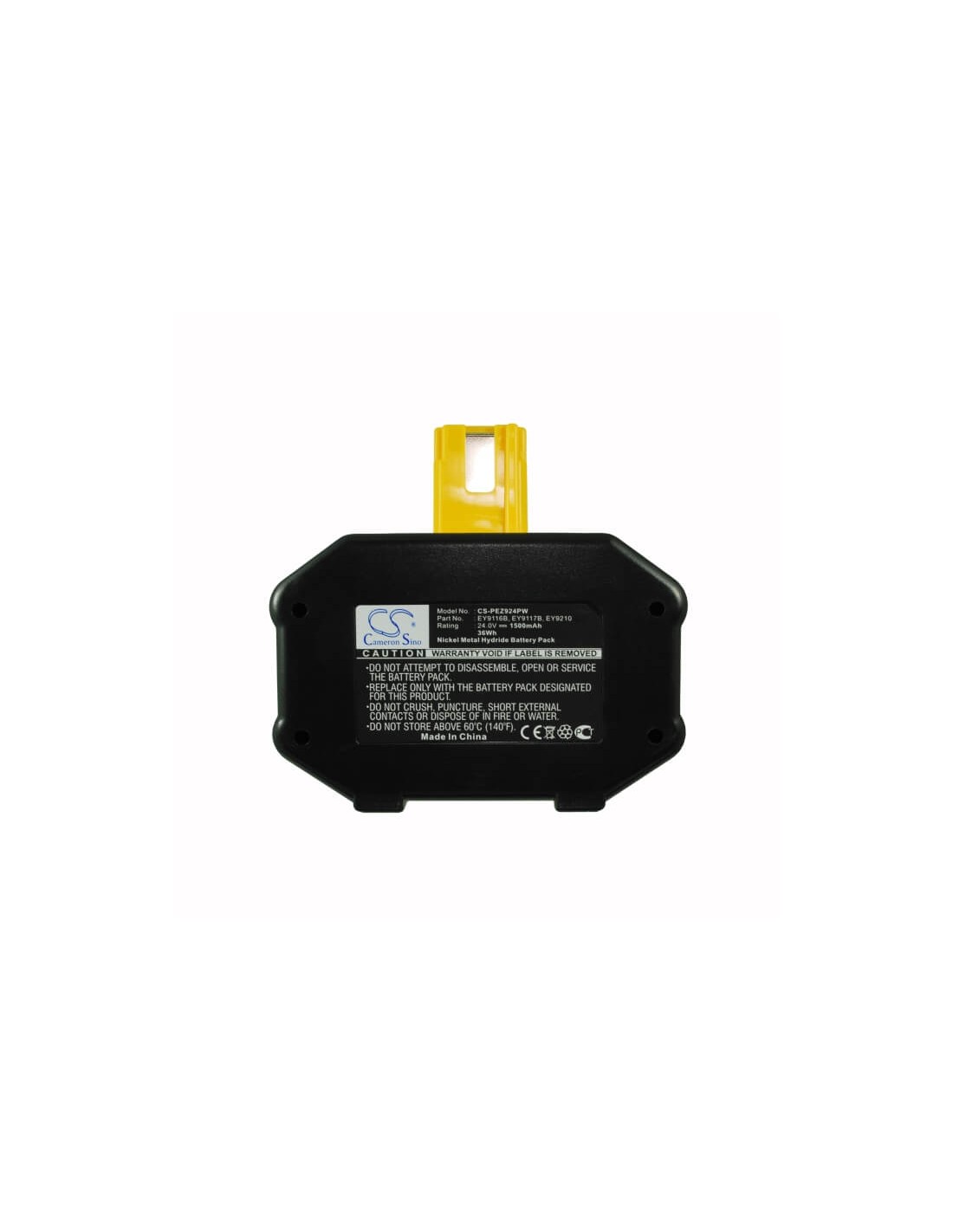 Battery for National Ey6812nqkw, Ey6812nqrw, Ey6812vqkw 24V, 1500mAh - 36.00Wh