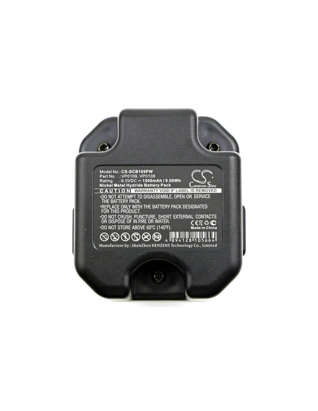Battery for Senco Gt65da, Gt65rha, Gt90ch 6V, 1500mAh - 9.00Wh