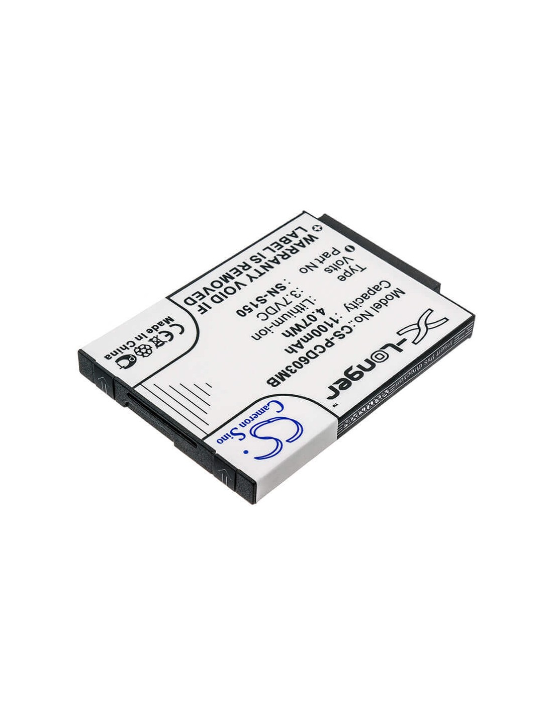 Battery for Philips, Scd603, Scd-603/00, Scd-603h 3.7V, 1100mAh - 4.07Wh