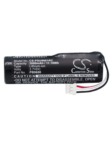 Battery for Philips, Bp9600, Pronto Tsu-9600 3.7V, 3000mAh - 11.10Wh