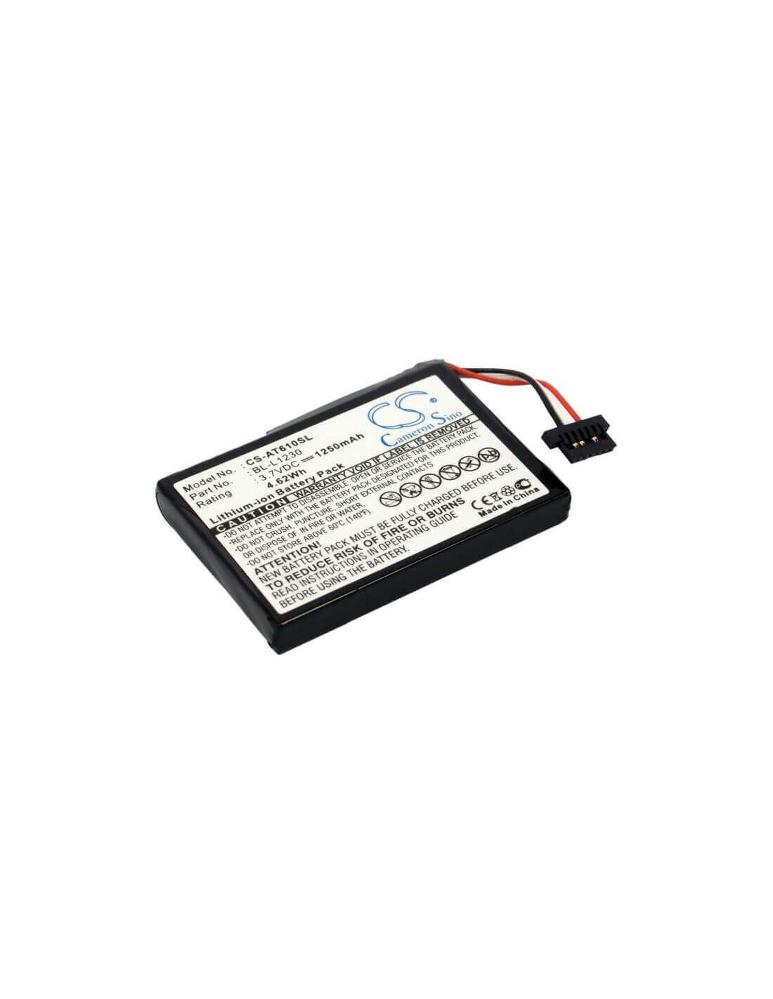 Battery for Airis T610, T620, T920 3.7V, 1250mAh - 4.63Wh