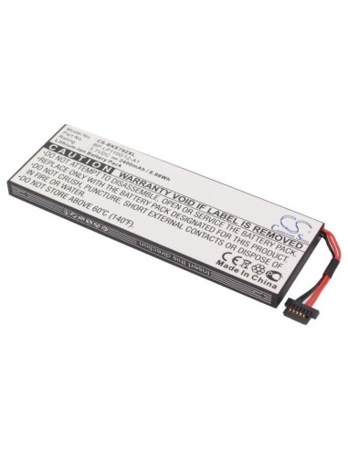 Battery for Becker Be7928, Traffic Assist 7928, 3.7V, 2400mAh - 8.88Wh