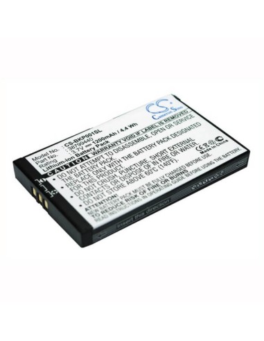 Battery for Becker Traffic Assist 7916, Traffic Assist Pro 3.7V, 1200mAh - 4.44Wh