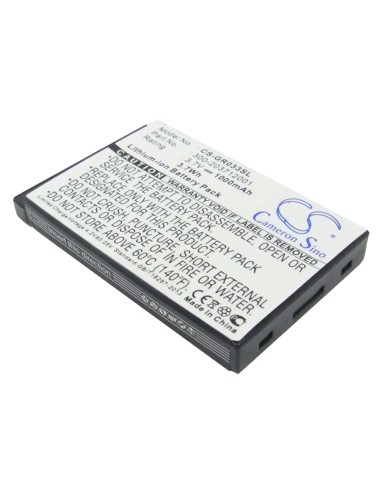 Battery for Rikaline 6030, Gps-6033, 3.7V, 1000mAh - 3.70Wh