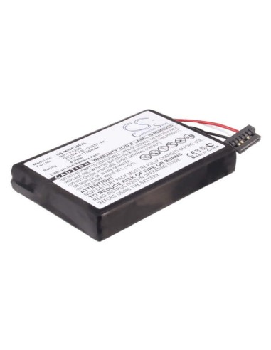 Battery for Navman Pin, Praktiker Looxmedia 6500, 3.7V, 1700mAh - 6.29Wh