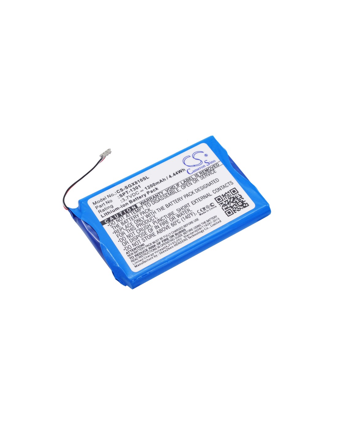 Battery for Skygolf Skycaddie Touch, X8f-sctouch, 3.7V, 1200mAh - 4.44Wh