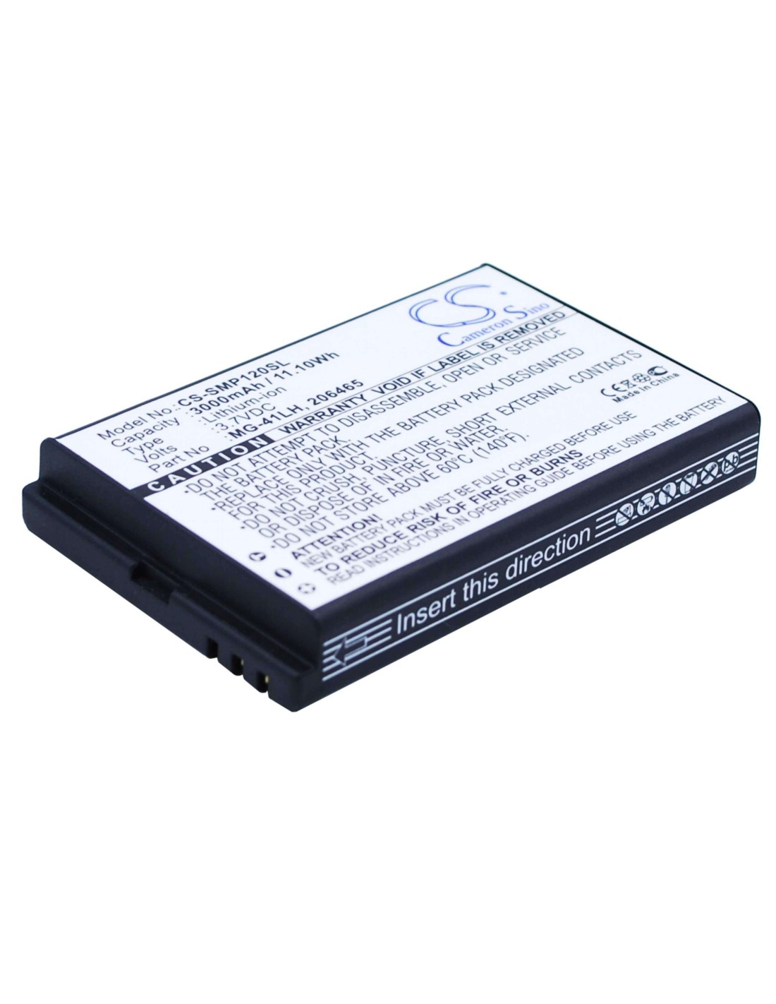 Battery for Spectra Mobilemapper 10, Mobilemapper 20, 3.7V, 3000mAh - 11.10Wh