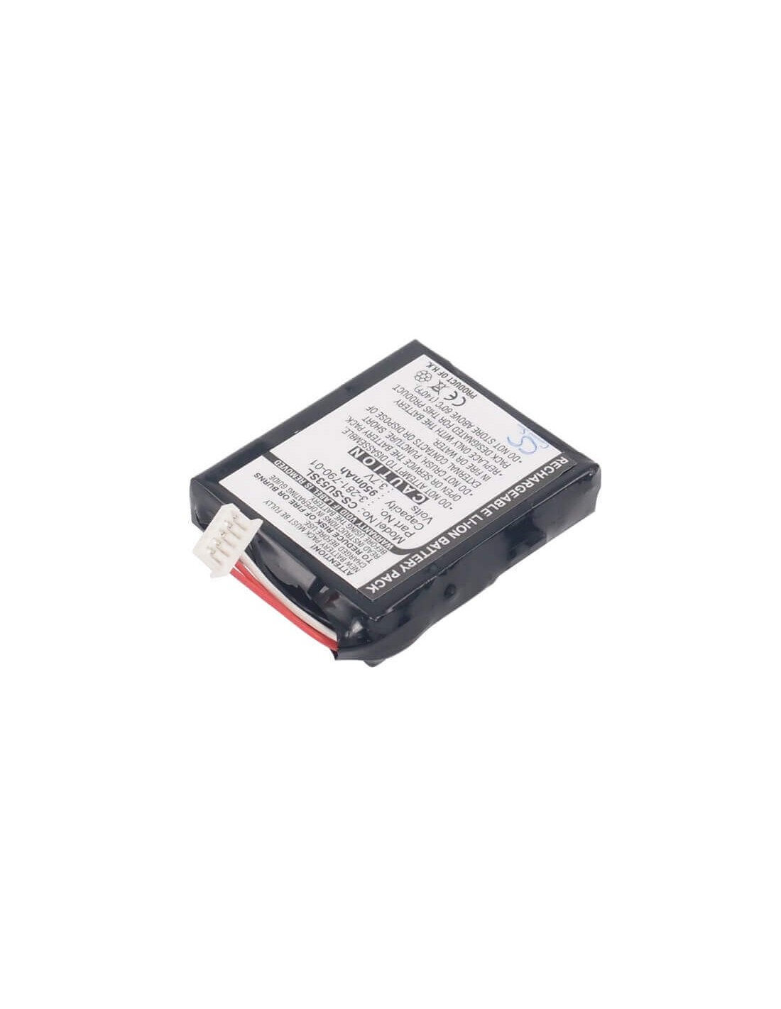 Battery for Sony Nvd-u01n, Nv-u50, Nv-u50t 3.7V, 950mAh - 3.52Wh