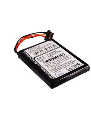 Battery for Tomtom 8cp5.011.11, Go 550, Go 550 Live 3.7V, 1100mAh - 4.07Wh