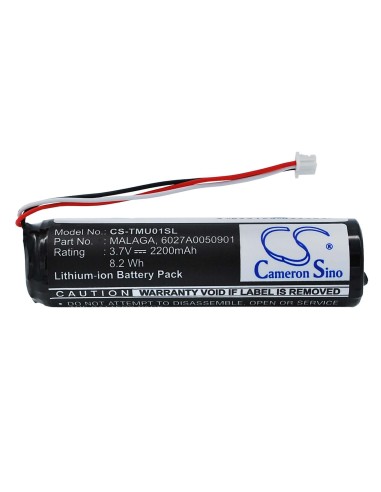 Battery for Tomtom 4gc01, Urban Rider, Urban Rider Pro 3.7V, 2200mAh - 8.14Wh