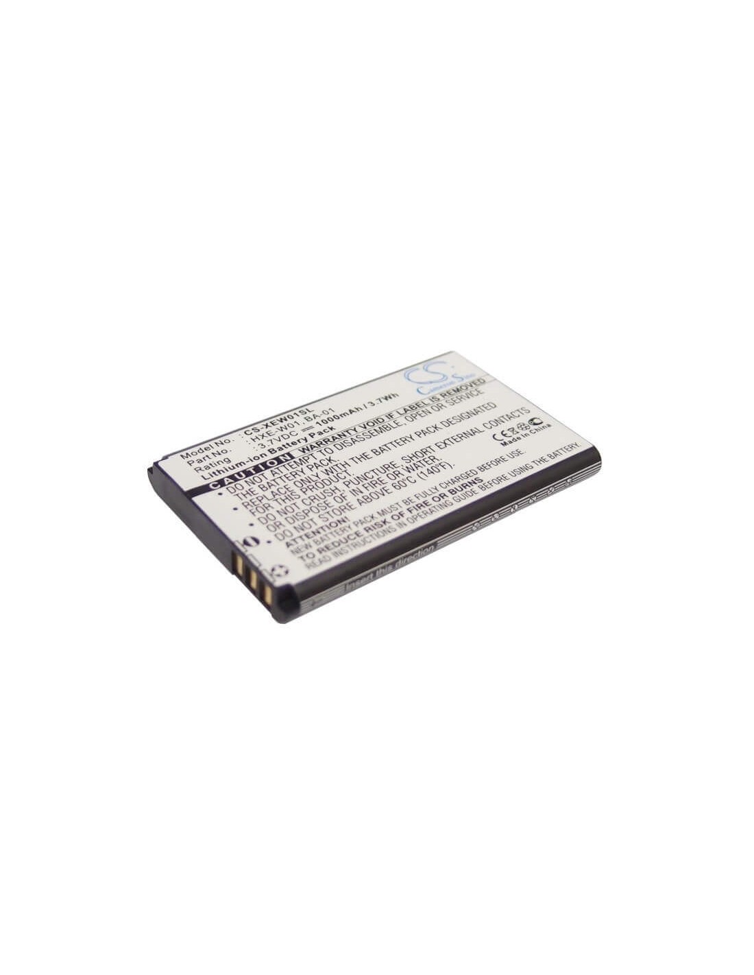 Battery for Altina Bluetooth Gps Receiver, B&b, Ps-3100 3.7V, 1000mAh - 3.70Wh