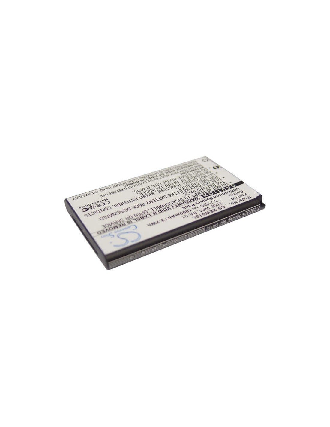 Battery for Altina Bluetooth Gps Receiver, B&b, Ps-3100 3.7V, 1000mAh - 3.70Wh