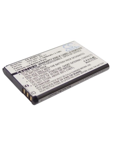 Battery for Gisteq Phototrackr 3.7V, 1000mAh - 3.70Wh