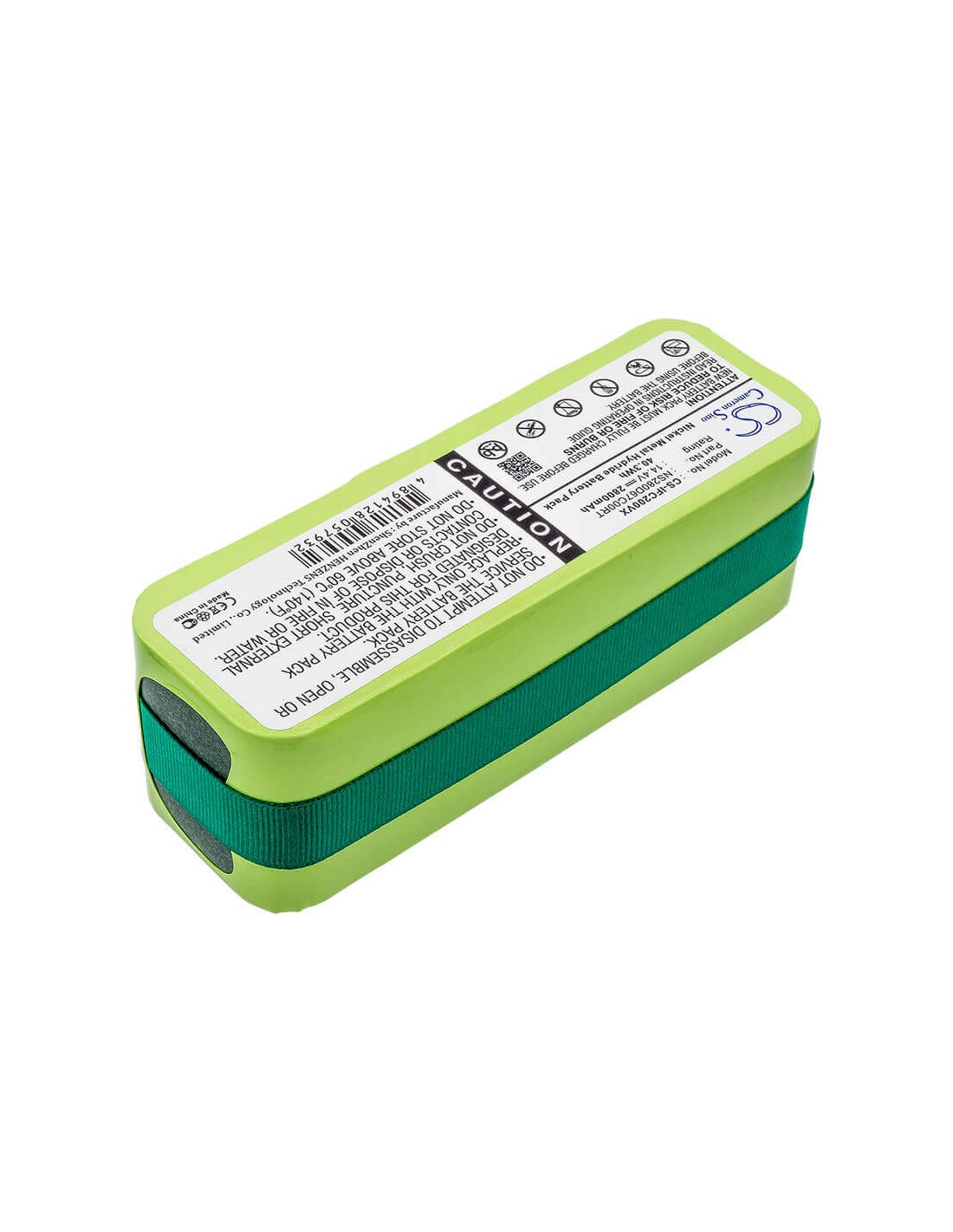 Battery for Infinuvo Cleanmate 365, Cleanmate Qq1, Cleanmate Qq2 14.4V, 2800mAh - 40.32Wh