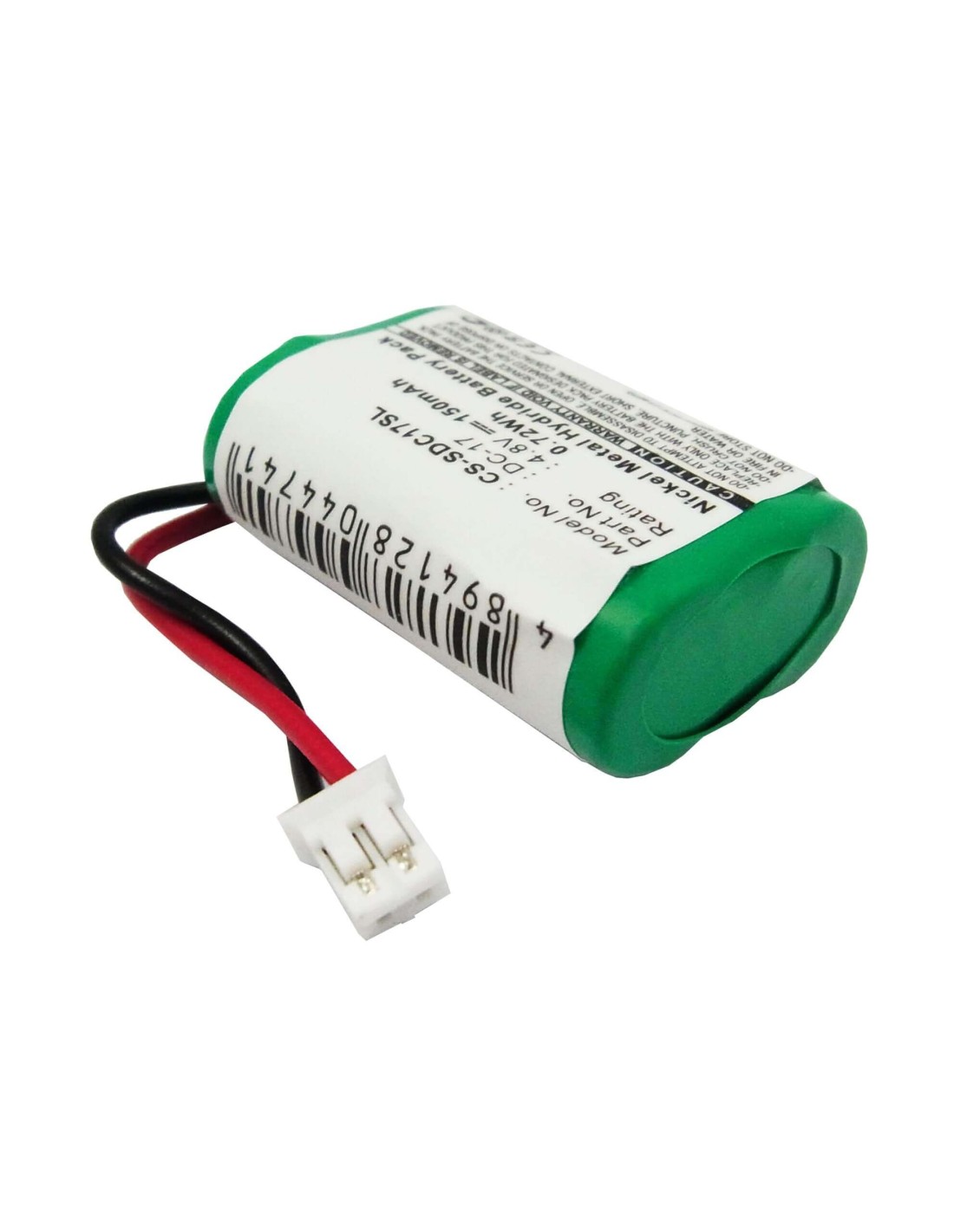 Battery for Kinetic Mh120aaal4gc 4.8V, 150mAh - 0.72Wh