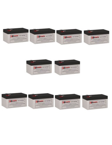 Batteries for Datashield 1200 UPS, 10 x 12V, 1.2Ah - 14.4Wh