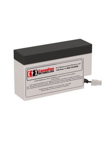 Battery for Intellipower La1000 UPS, 1 x 12V, 0.8Ah - 9.6Wh