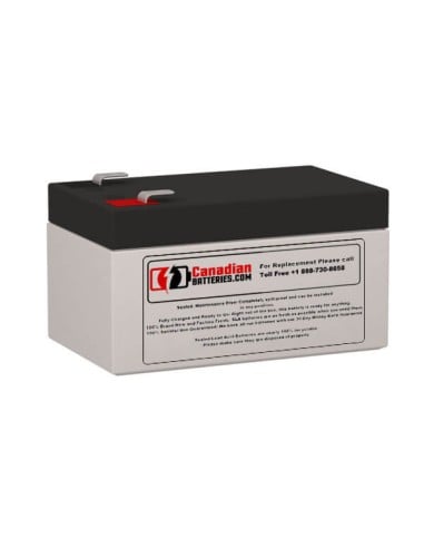 Battery for Intellipower La1005 UPS, 1 x 12V, 1.2Ah - 14.4Wh