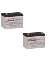 Batteries for Opti-ups Od500 UPS, 2 x 12V, 100Ah - 1200Wh