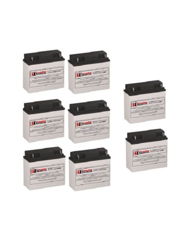 Batteries for Minuteman Bp48v34 UPS, 8 x 12V, 18Ah - 216Wh