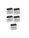 Batteries for Mit'subishi 7011ar-30-b UPS, 5 x 12V, 18Ah - 216Wh